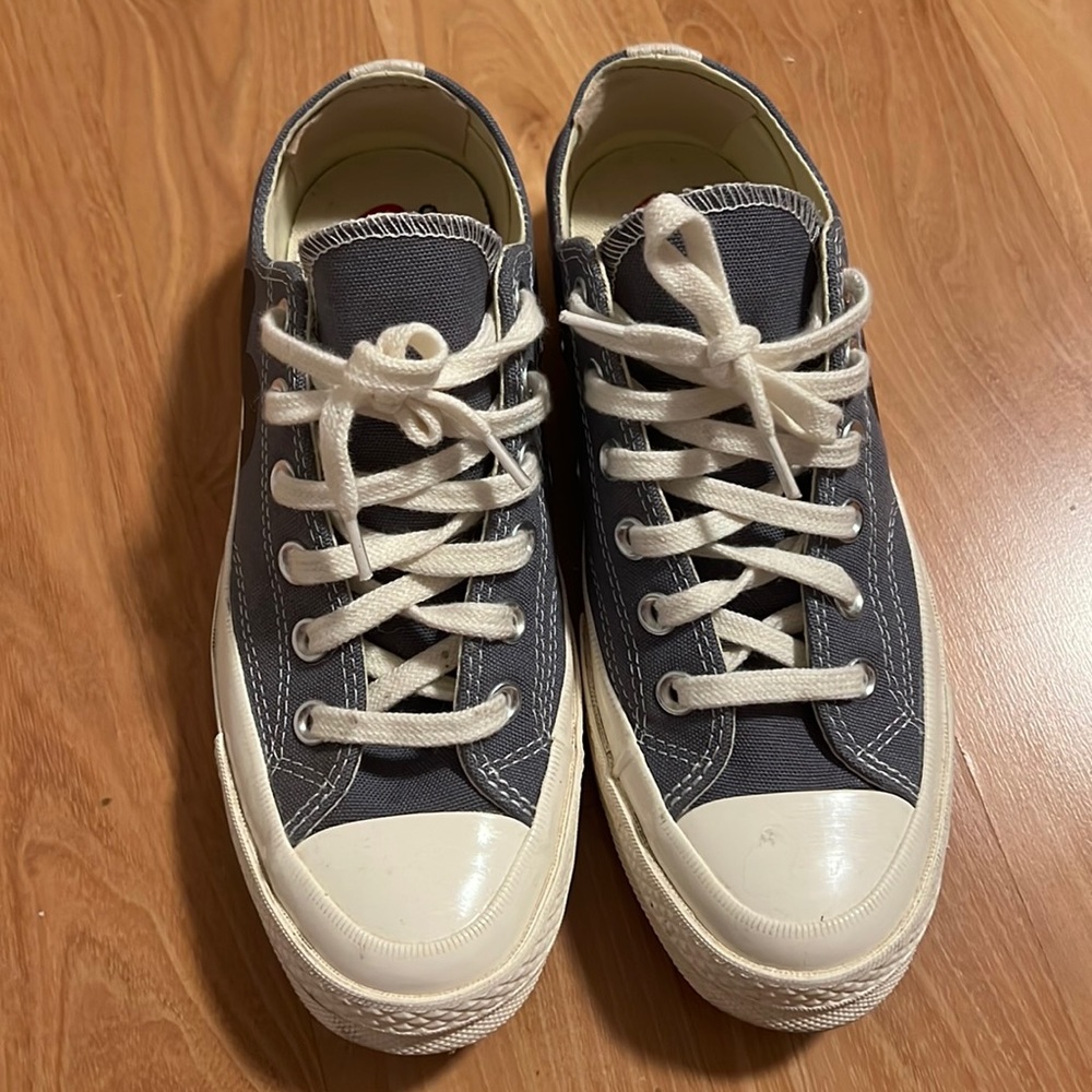 CDG Play Converse Grey